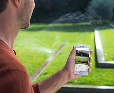 Lawn Watering Image